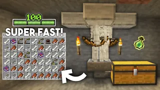 EASIEST Zombie & Skeleton Mob Spawner XP Farm | Minecraft 1.20 Tutorial