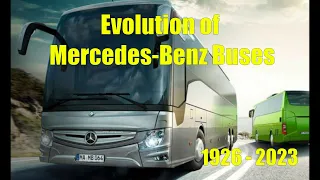 Evolution of Mercedes-Benz Buses 1926 - 2023