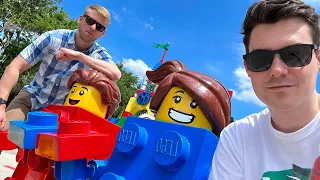 LEGOLAND Shopping, Hunting NEW LEGO Star Wars Sets, & Creator Clash 2! (MandR Vlog)