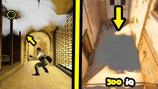 300 IQ MIRAGE SMOKE GLITCH! - CS:GO BEST ODDSHOTS #473