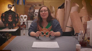 Making a Leather Cat Mask with Annie Libertini