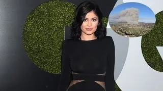Kylie Jenner Shares Panicked Snapchat Videos From Calabasas Brush Fire
