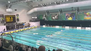 Zac Stubblety-Cook 59.60 Men’s 100m Breaststroke A Final Aus Trials 2022