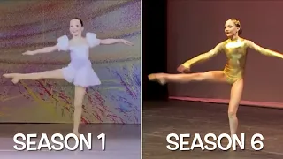 Maddie Ziegler : Seasons 1 - 6 ~ Turn Evolution #dancemoms #maddieziegler #turns