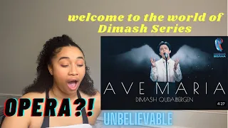 Singers FIRST TIME HEARING Dimash - AVE MARIA | New Wave 2021