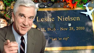 Grave of LESLIE NIELSEN from Airplane! | FT LAUDERDALE, FL