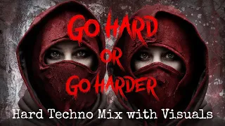 Hard Techno Rave Mix | 160+ bpm | September 2023 | Visuals