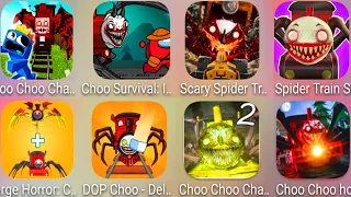 DOP Choo,Choo Choo Charlie Roblox,Spider Train Survival Shoot,Choo Rainbow,Choo Survival Impostor...