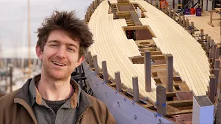 Laying the Deck! (Boatbuilding / Tally Ho EP122)