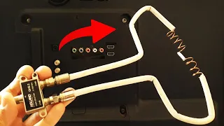 The Most Powerful Antenna! Connect and Watch all the WORLD Channels in HD! How to Make a TV Antenna!