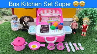 Bus Kitchen Set Super 🤩🤩#kitchenset#chuttibomma