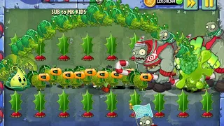 PVZ2 500 Plants level 200 vs Feastivus Gargantuar level 100 | Plants vs Zombies 2 - PVZ2 MK