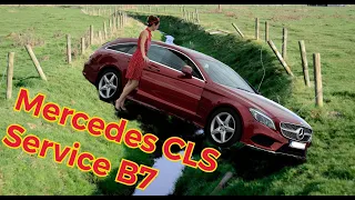 How to Service B7 for the Mercedes CLS 220  Bluetec Shooting Brake with AMG Sportage package.