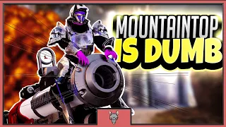 Destiny 2 Iron Banner Funny Moments | Mountaintop is Dumb