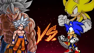 Goku VS Sonic | Mugen