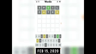 Wordle Number 241 - February 15, 2022