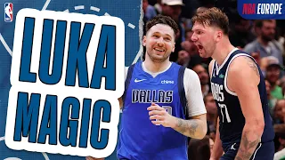 MAKING HISTORY!! 213 points in FIVE games 🎩 Luka Doncic is a player IN form 🪄