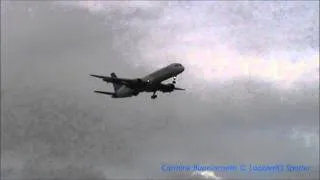 Boeing 757-200 Thomas Cook Airlines Landing in Naples Capodichino Int'l (LIRN) RNW 24