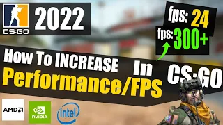 ✔CSGO Low End PC | Lag & Stutter Fix "2022" ▶144+FPS On Intel HD | Updated CSGO FPS Boost Guide