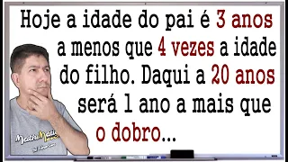 2 QUESTÕES DE CONCURSOS COM EQUAÇÃO DO 1º GRAU - FCC - Prof. Robson Liers - Mathematicamente