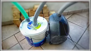 Μετατρέψτε την παλιά ηλεκτρική σκούπα σε χρήσιμο εργαλείο.Turn old vacuum cleaner into a useful tool