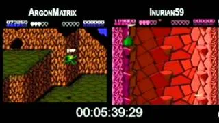 Battletoads Race - ArgonMatrix vs. Inurian59 (Part 1)