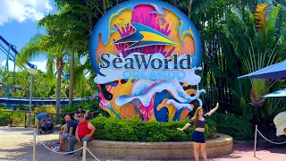 SeaWorld Orlando 2022 Fast Walkthrough | Orlando Florida