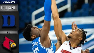 Duke vs. Louisville Full Game Replay | 2020-21 ACC Men's Basketball