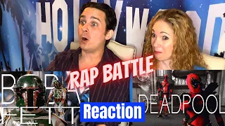 Epic Rap Battles of History Deadpool vs Boba Fett Reaction