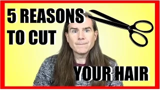 Men's Long Hair: 5 Reasons To Cut Your Hair