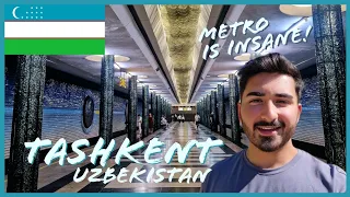 THIS CITY IS SO UNDERRATED! 🚇🇺🇿 Tashkent UZBEKISTAN