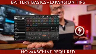 Native Instruments Battery 4: Basics + using Expansions 2021!