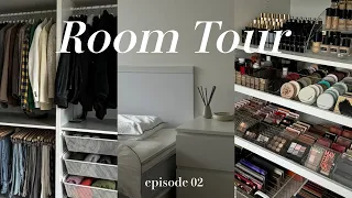 【Room Tour】終於擁有夢幻更衣室😍朋友來都會Wow的彩妝收納牆 (下)｜黃小米Mii