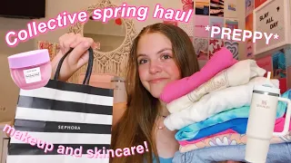 Huge *preppy* collective spring haul! 💓⚡️ // Mia Elizabeth