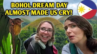 OUR DREAM DAY IN THE PHILIPPINES! BOHOL Experience Almost Made Us Cry!