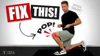 No More POP! How To Fix Popping, Snapping, or Cracking Knees!