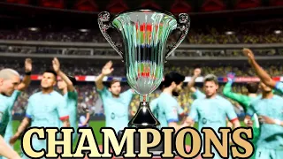 FIFA 24 | Barcelona Became Champions Of Copa De Espana | Hindi Commentry