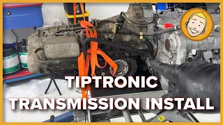 Porsche Tiptronic Transmission Install DIY