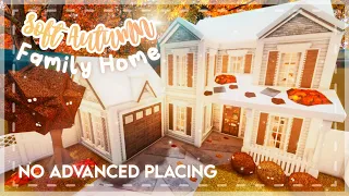 No Advanced Placing Soft Autumn Family Roleplay Home - Speedbuild and Tour - iTapixca Builds