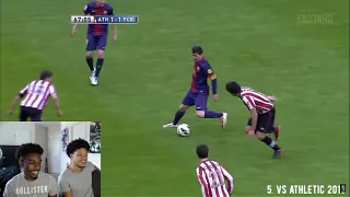 Lionel Messi - Top 20 Goals (Reaction)