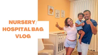 Nursery/Hospital Bag VLOG | Asherah Gomez