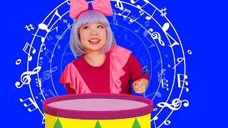 🥁 Become a Drummer! | Fun with Instruments & MORE | Kids Funny Songs