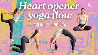 45 min energizing all levels yoga flow - backbends and heart openers