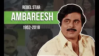 Tribute to Rebel Star #Ambareesh | RIP