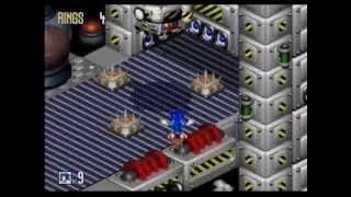 (Part 18) Sonic 3D Blast (Sega Saturn) - Gene Gadget Act 3 + Boss - PEMNAS Playthrough