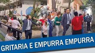 ESTUDANTES CONFRONTAM E EXPULSAM MEMBROS DO MBL DO CAMPUS DA PUC