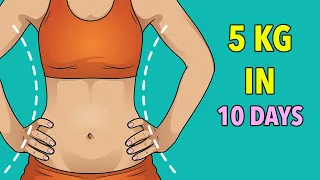 Lose 5 Kg in 10 Days - Weight Loss Workout At Home