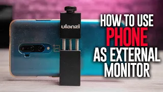 You NEED to try this! PHONE as MONITOR and RECORDER