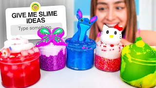 I Made ALL Your Slime Ideas!