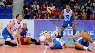 Never Give Up | All Team Saves | Craziest Volleyball Saves (HD)